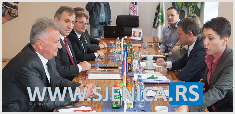 Vensan Dežer posjetio Sjenicu (VIDEO)